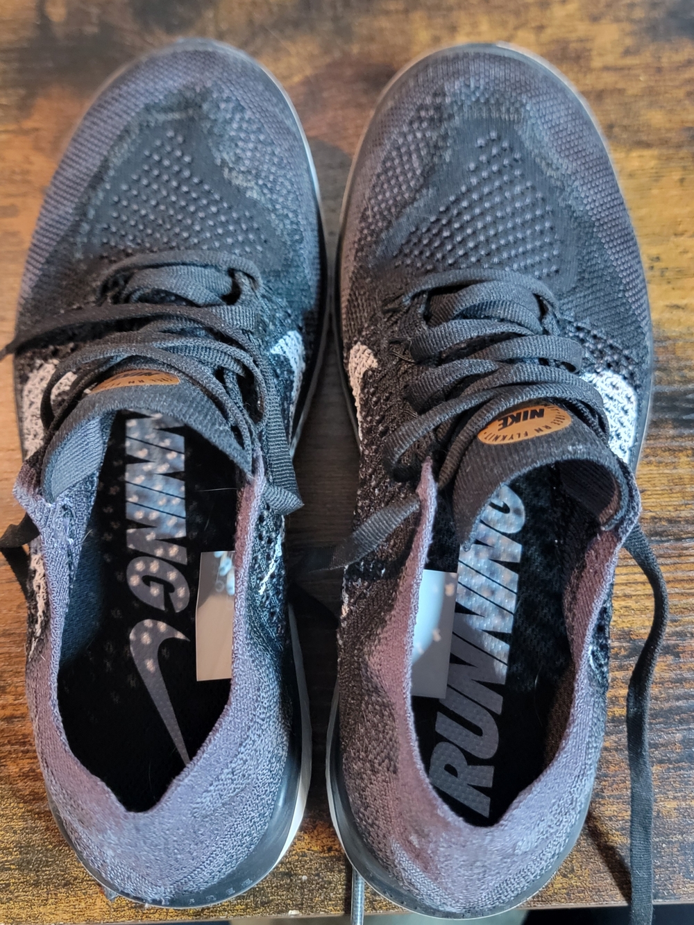 Nike Free RN Flyknit Trainers Size 8 - Picture 6 of 9